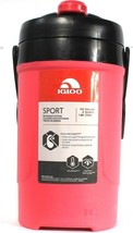 1 Igloo Sport Beverage Cooler 1/2 Gallon Capacity With Chain Link Hooks Hot Pink - £19.97 GBP