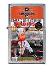 Houston Astros World 2017 Series Sports Illustrated Cover Lighter in tin... - £22.64 GBP