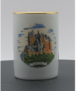 Vtg Bockling Ceramic Shotglass / Toothpick Holder, Original Tag with gol... - $12.99