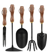 Garden Tool Set,5Pcs Gardening Tools, Stainless Steel Heavy Duty Hand Cu... - $6,542.35 MXN
