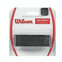 Wilson - WRZ4211BK - Micro-Dry Comfort Replacement Grips - Black - £11.90 GBP