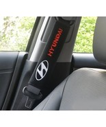 Hyundai Embroidered Logo Car Seat Belt Cover Seatbelt Shoulder Pad 2 pcs - €11,36 EUR