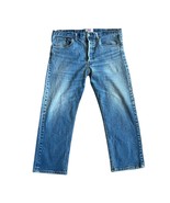 Vintage Levi’s Men’s 501 Jeans Sz 38x25 Blue Denim Nice Fade Made in USA WPL423 - $29.65