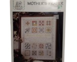 Janlynn Cross Stitch Pattern ~MOTHER&#39;S PRAYER QUILT~Karen Kluba 2001 - $6.79