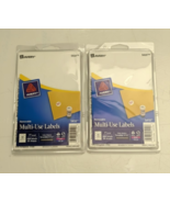 Pack of 2 Avery Removable 1&quot; Round Multi-Use Labels 5410  White 50 Sheet... - €15,31 EUR
