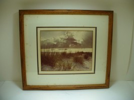 Framed Matted Photography S102 Seascape #1 Long Boat Key Allen Avis 17x15&quot; - £26.16 GBP