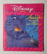 Disney Aladdin Adventure in the Cave of Wonders Read Along Book! 1992 - £6.32 GBP