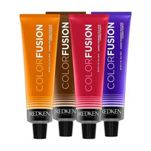 Redken Color Fusion 6Ag Ash Green Advanced Performance Cream Hair Color 2.1oz - £12.66 GBP