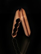 Pheasant Beige Smooth Leather Cigar Case Made in Spain image 8