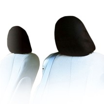 Pair Premium Quality Black Headrest Covers for Lexus Car SUV Seat Protector - $10.89