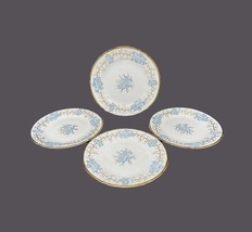 Six Tuscan China Avondale F163 salad plates. Bone china made in England. - $105.73