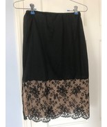 Vintage FANCY LUCIE ANN Beverly Hills Claire Sandra  BLACK Nude Lace Hal... - $846.75 MXN
