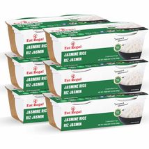 Eat Regal Jasmine Rice, Pack of 6 Microwavable Cups, Ready in 55 Seconds... - $275.09 MXN