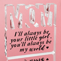 Mothers Day Gifts for Mom, Heartwarming Acrylic Birthday Gifts for Mom, Best Mom - £16.65 GBP