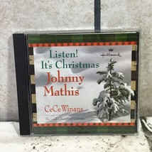 Listen! It&#39;s Christmas Johnny Mathis CeCe Winans Hallmark CD 1999 - £3.88 GBP