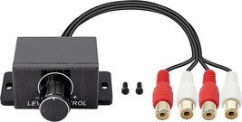Xmsjsiy Universal Rca Level Controller Car Audio Amplifier Rca Audio Adjuster - $29.95