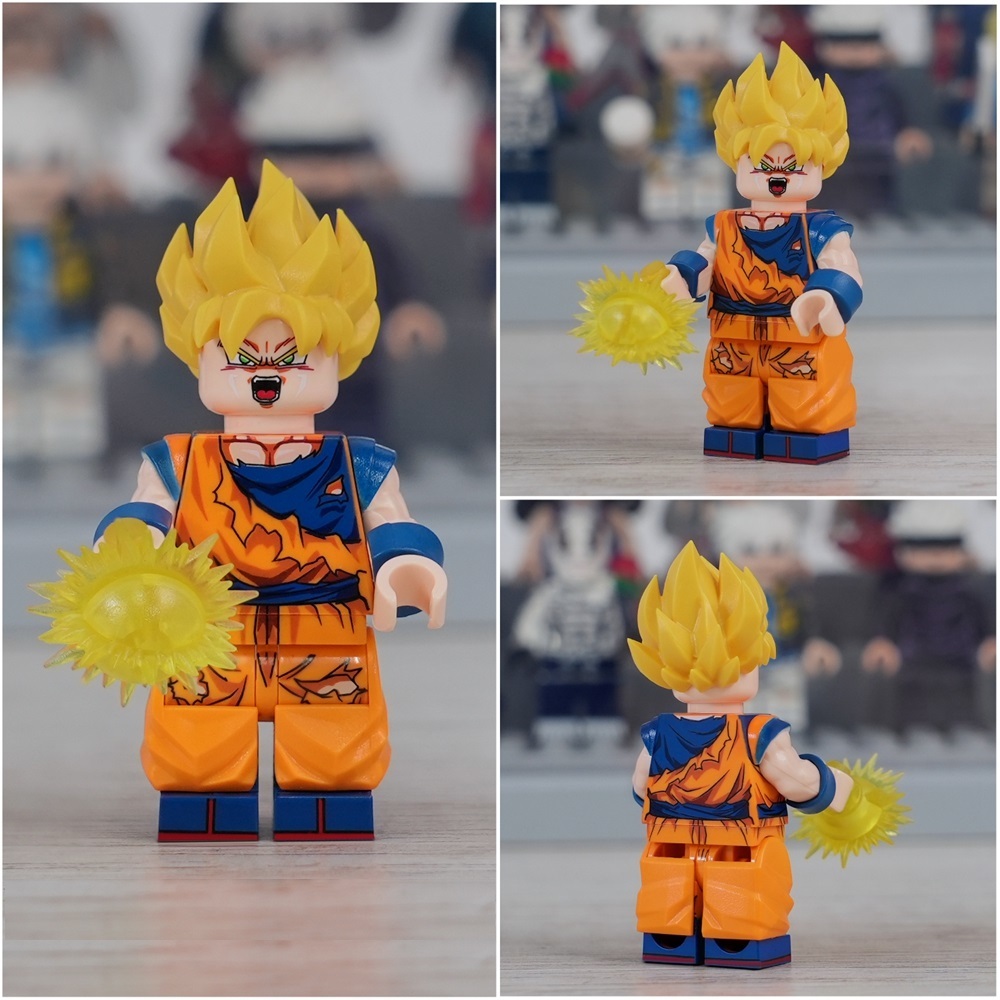 Son Goku (Super Saiyan) Dragon Ball Lego Compatible Minifigure Bricks Toys