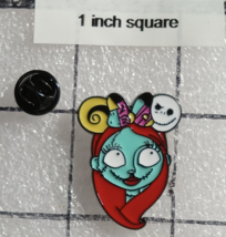 Metal Enamel Pin Nightmare Before Xmas Sally Skeleton Collectable - $6.68