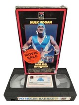No Holds Barred RCA 1st Edition 1989 VHS Wrestling Hulk Hogan Zeus Tiny ... - £15.42 GBP