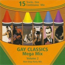 Gay Classics Mega Mix Vol. 2 Cd Flirts Oh Romeo Claudja Barry Moonstone 7TH Ave - £25.31 GBP