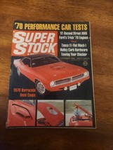 October 1969 Super Stock Drag Magazine  Performance Tests AMX Holley Car... - $9.89