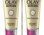 Olay Scrubs Pore Perfecting Vitamin C Dragon Fruit 4.2 oz Lot X 2 - $59.38