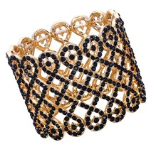 Love Knot Wide Stretch Bridal Bracelet - £64.52 GBP