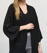 Joseph Ribkoff embellished kimono sleeve cover-up size M - £93.97 GBP