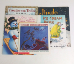 Lot of 5 Children&#39;s Classic Christmas Stories Scholastic Paperback Books - £12.36 GBP