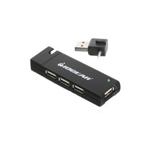IOGEAR GUH285W6 4PORT USB 2.0 HISPEED ADD FOUR HISPEED USB 2.0 PORTS IN ... - £19.41 GBP