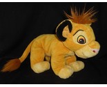 12&quot; DISNEY LION KING MOVIE YOUNG SIMBA CUB JUST PLAY STUFFED ANIMAL PLUS... - £19.07 GBP