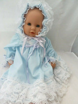 Zapf Creations 19&quot; Baby Doll with Baby Annabelle outfit + Blue dress + Bonnet - £35.02 GBP