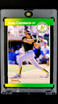 1989 Donruss #91 Jose Canseco Oakland Athletics A&#39;s Baseball Card *Damage* - £0.77 GBP