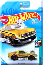 Hot Wheels - &#39;68 Mustang: Tooned #5/5 - #157/365 (2018) *Gold Edition* - $55.91 MXN
