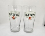 Colorado Native Amber Ale Pint Glass Set | Set of 2 Glasses - $24.70