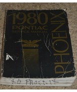 1980 Pontiac Phoenix Service Manual General Motors GM - £29.88 GBP