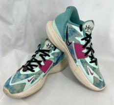 Nike Kyrie low 5 Community EP Blue Multi Irving Men’s Sneakers Size 7.5 - $47.49
