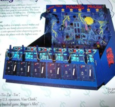 Haunted House Arcade Flyer Original Lazer-Tron Redemption Game Promo 8.5&quot; x 11&quot; - £14.82 GBP