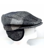 Vintage Eddie Bauer Harris Tweed Made in USA 100% Wool Newsboy Hat Size ... - $665.43 MXN