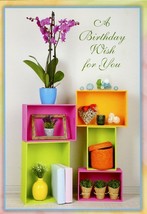 A Birthday Wish For You - General Birthday Greeting Card - 01259-1 - £2.24 GBP