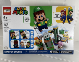 LEGO Super Mario 71387 Adventures With Luigi Starter Course 280 Pcs Comp... - £28.94 GBP