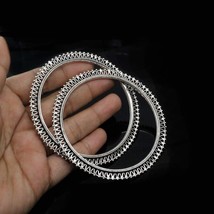 Étnico Tradicional Plata de Ley Real Mujeres Oxidado Pulseras Par - $133.64+