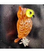 2.5&quot; Owl Glass Menagerie 2005 Fitz &amp; Floyd - $437.65 MXN