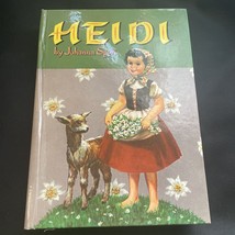 1955 Heidi by Johanna Spyri Classic Hardcover Book Classics Whitman Vintage - £8.87 GBP