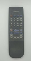 Sharp Video Cassette Recorder Remote G0006AJ Tested No Batt Cover VCR control - £3.68 GBP