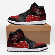 Akatsuki Red Cloud Naruto JD Sneakers Anime Shoes for Fans - £66.67 GBP+