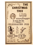 1957 The Christmas Tree Casino Saloon Advertisement Vintage Reno Nevada ... - $43.78 CAD