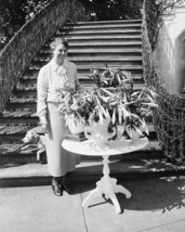 Eleanor Roosevelt with Easter Lilies sent by Governor of Bermuda Photo P... - $8.81+