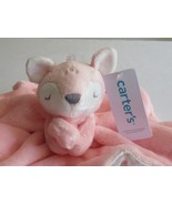 NWT Carters Plush Stuffed Animal Fawn Deer Soft Security Blanket Lovey S... - $356.65 MXN