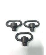 3-QD Gun Sling Swivel 1.25 inch D Ring 3/8” Quick Release Push Button At... - $14.75